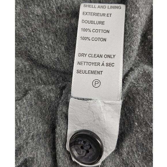 JAMES PERSE WOMEN'S STANDARD STYLE WVV2752 GRAY SWEATER JACKET SIZE 3 - Picture 7 of 12